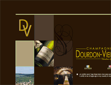 Tablet Screenshot of champagne-dourdon-vieillard.fr